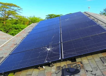 Repairing Storm-Damaged Solar Panels