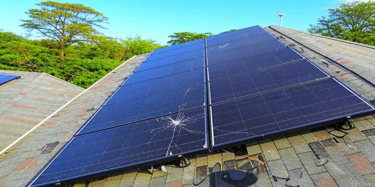 Repairing Storm-Damaged Solar Panels