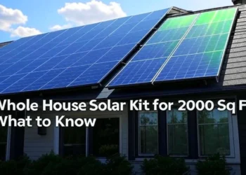 Whole House Solar Kit for 2000 Sq Ft