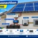 Solar panel connection for home with rooftop panels inverter and electrical panel
