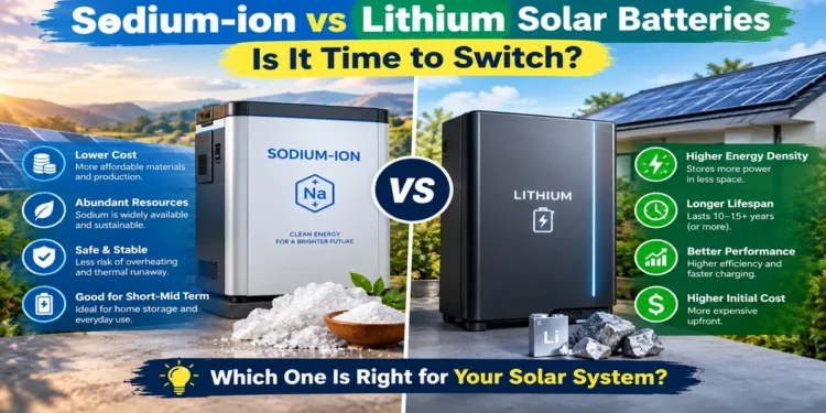 Sodium-ion vs Lithium Solar Batteries: Is It Time to Switch?
