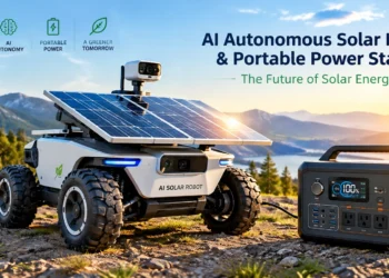 AI Autonomous Solar Robot & Portable Power Station: The Future of Solar Energy