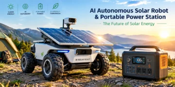 AI Autonomous Solar Robot & Portable Power Station: The Future of Solar Energy
