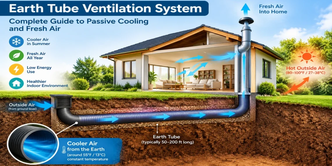 Earth Tube Ventilation System: Complete Guide to Passive Cooling and Fresh Air