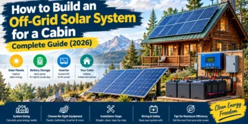How to Build an Off-Grid Solar System for a Cabin: Complete Guide (2026)
