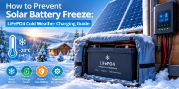 How to Prevent Solar Battery Freeze: LiFePO4 Cold Weather Charging Guide