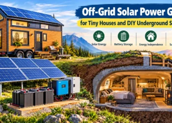 Off-Grid Solar Power Guide for Tiny Houses and DIY Underground Structures