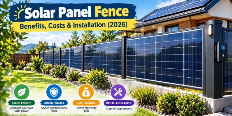 Solar Panel Fence: Benefits, Costs & Installation (2026)